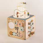 Ξύλινος Πολυκύβος Δραστηριοτήτων – Activity Cube - Image 4