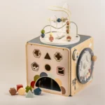 Ξύλινος Πολυκύβος Δραστηριοτήτων – Activity Cube - Image 5